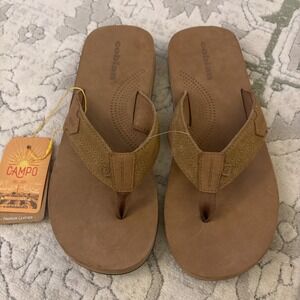 Cobian Lazo Tan Size 10 Mens Flip Flop Sandals